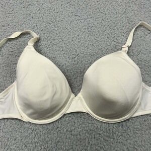 VTG Liz Claiborne Bra 36B T-Shirt Bra 4407 Plunge Uplift Bra